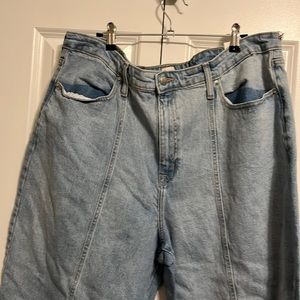 Woman’s blue Jean size 18/ 34 R NWT  made by a.new day.   Highest rise tapered